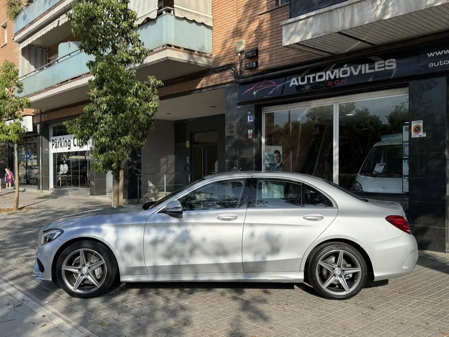 Mercedes-Benz C 220 220d 9G-Tronic AMG Line Gris - 2