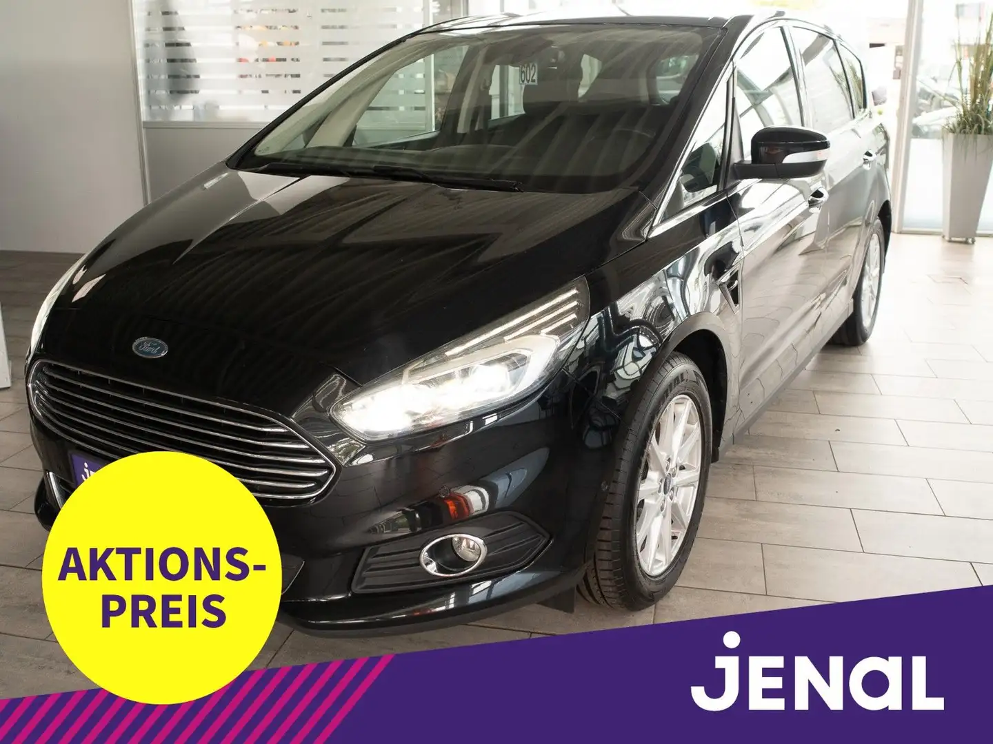 Ford S-Max S-MAX Titanium Neuer Motor!/WINTER-P./NAVI/PDC Schwarz - 1