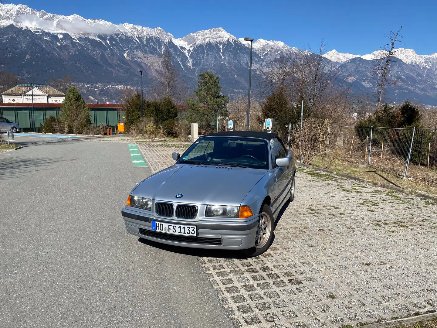 BMW 318 318i E36 Cabrio Argintiu - 1