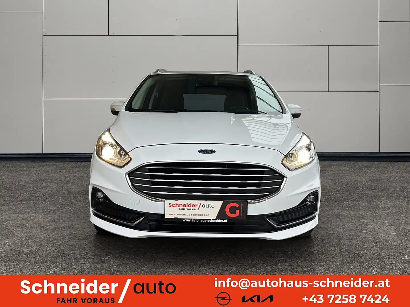 Ford Galaxy 2,5 Duratec Hybrid Titanium Aut. Weiß - 2