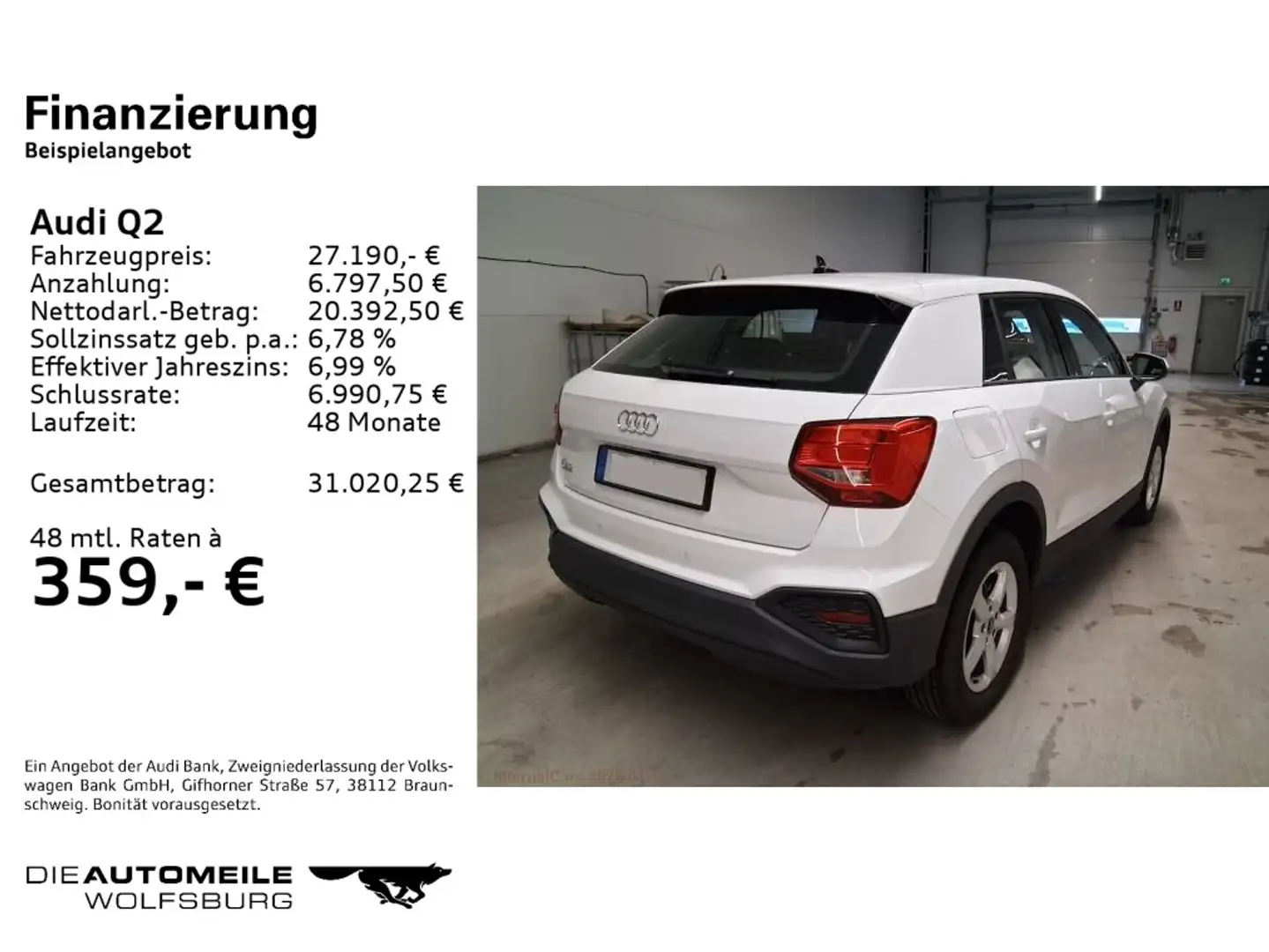 Audi Q2 35TFSI S tronic AHK/KAMERA/APS/SITZHZ Weiß - 2