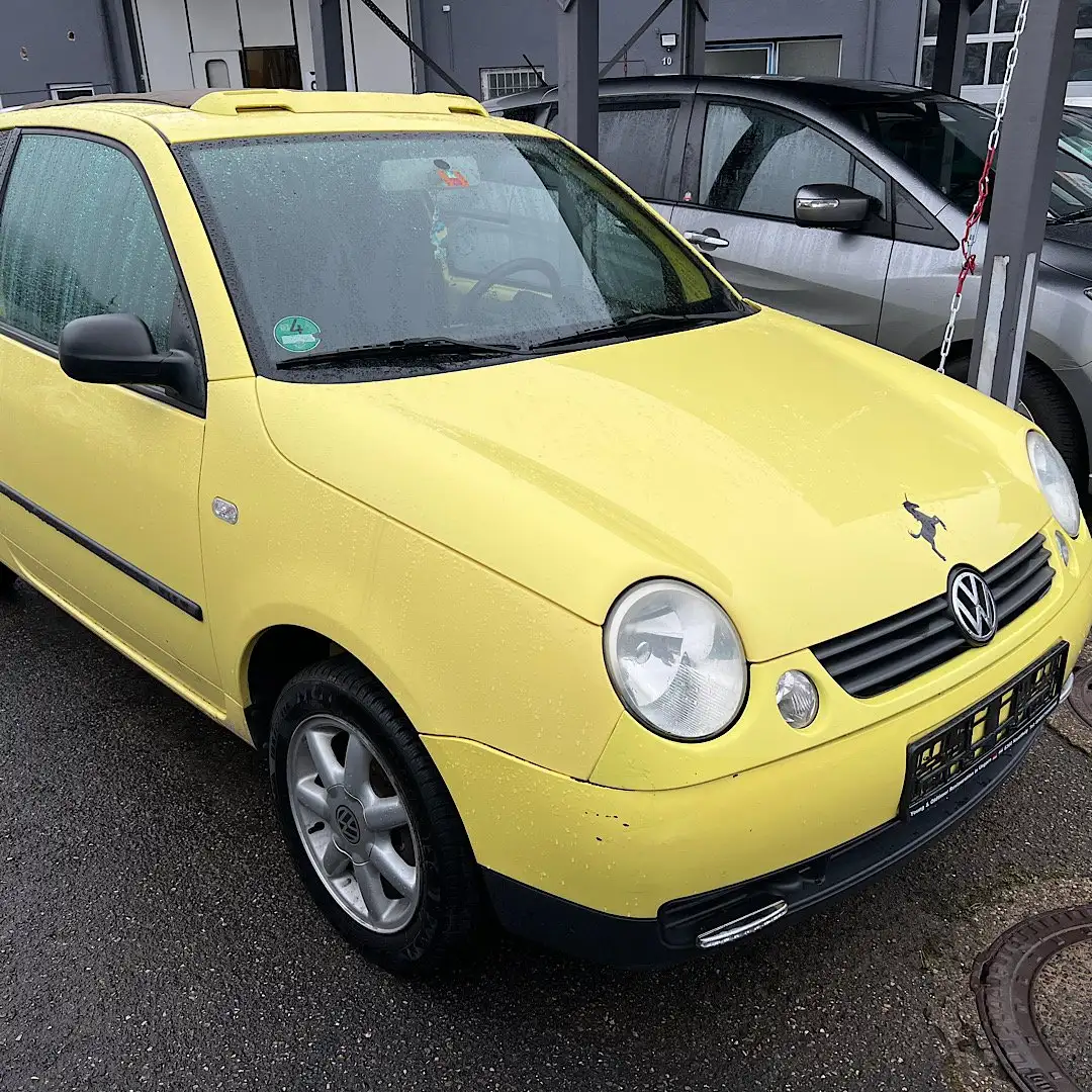Volkswagen Lupo Lupo 1.0 Comfortline-Tüv 07.2027- Faltdach Gelb - 1