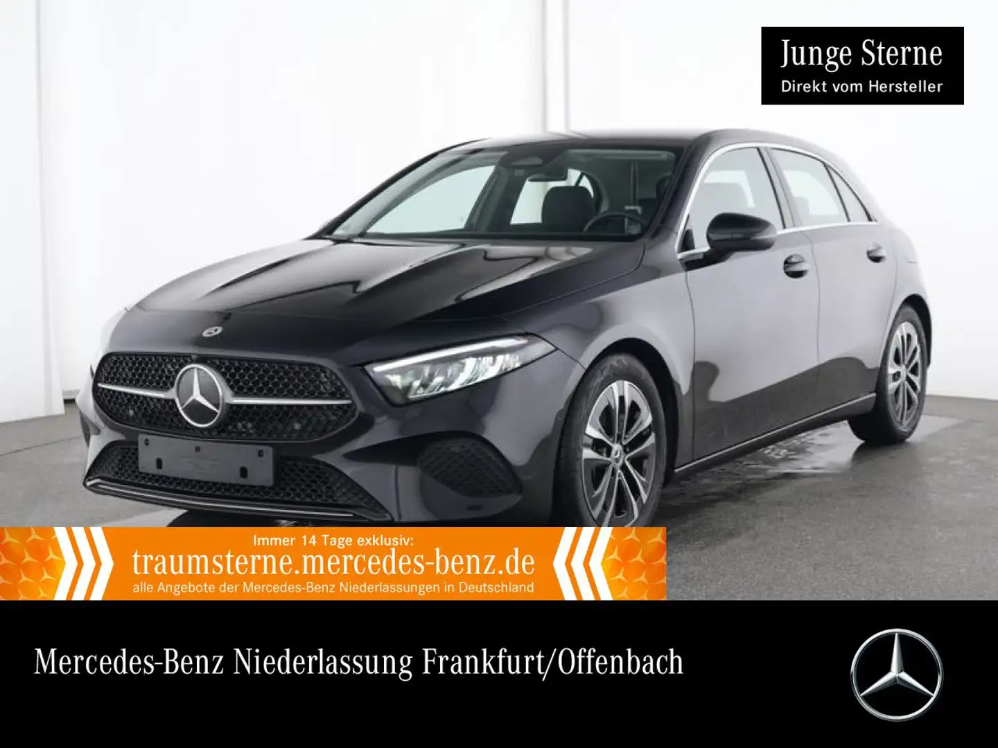 Mercedes-Benz A 200 PROGRESSIVE+AHK+LED+KAMERA+TOTW+7G Schwarz - 1