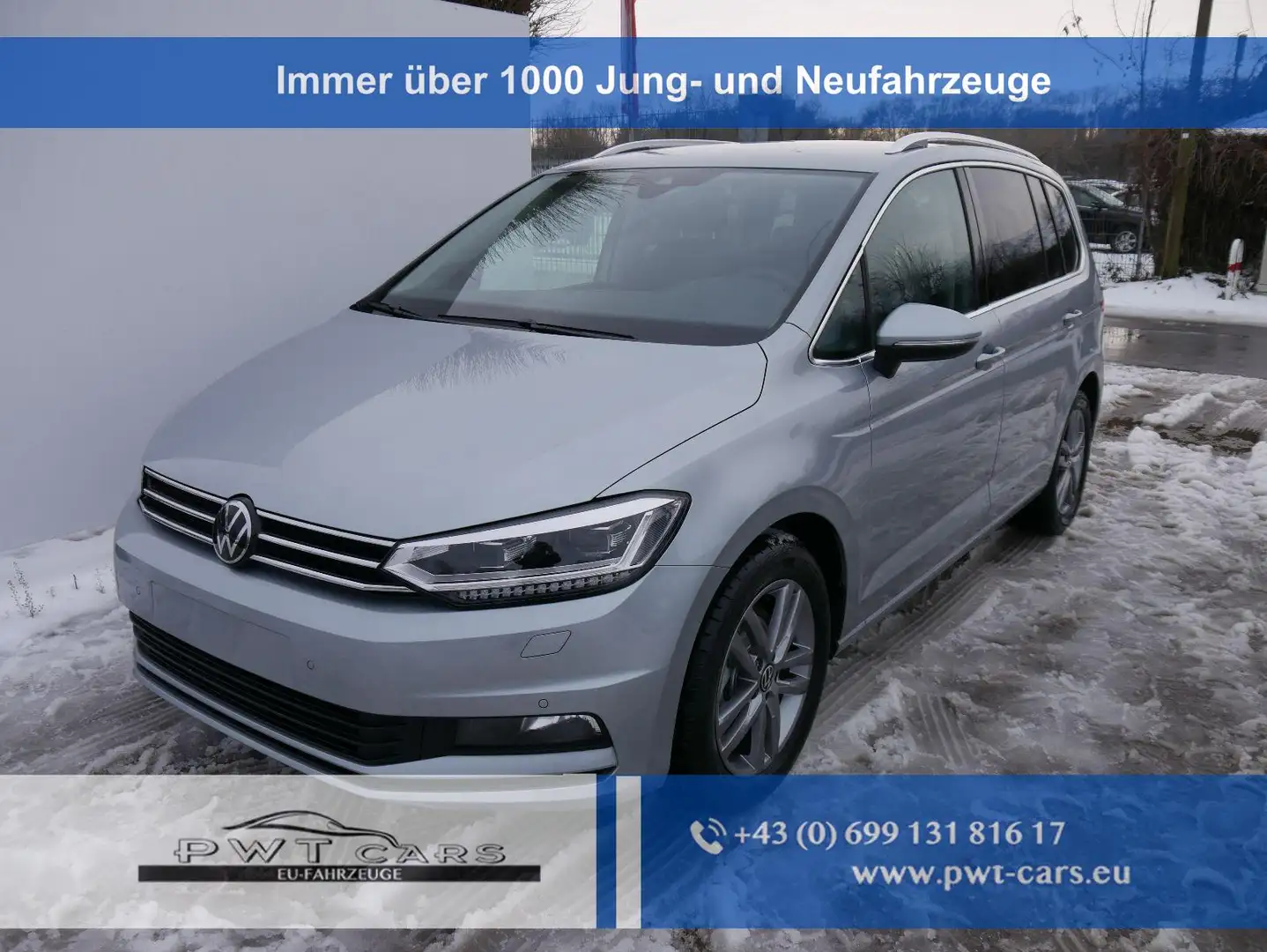 Volkswagen Touran Comfortline 2.0 TDI COMFORTLINE*NAVI*TEMPOMAT*K... Silber - 1