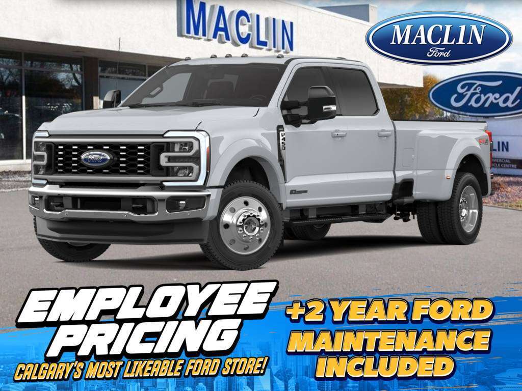 Gray 2026 Ford F-450 Super Duty Pickup Truck Four-Wheel Drive 6-Speed Automatic