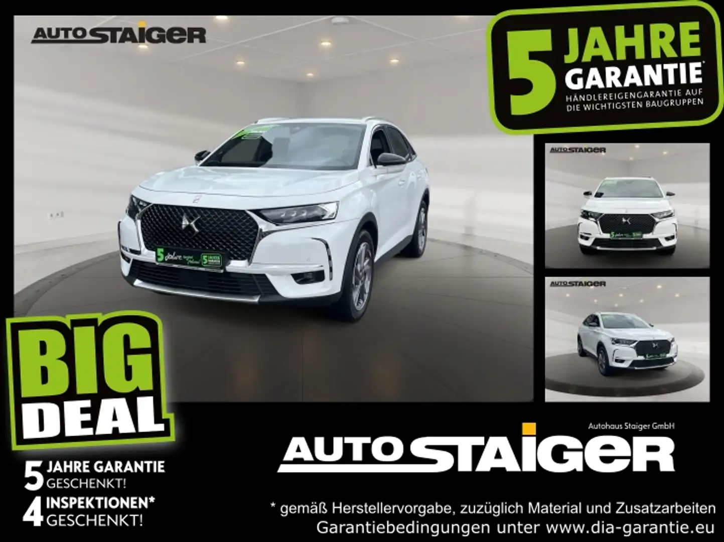 DS Automobiles DS 7 Crossback DS7 Crossback E-Tense Rivoli *Leder*Navi* Biały - 1