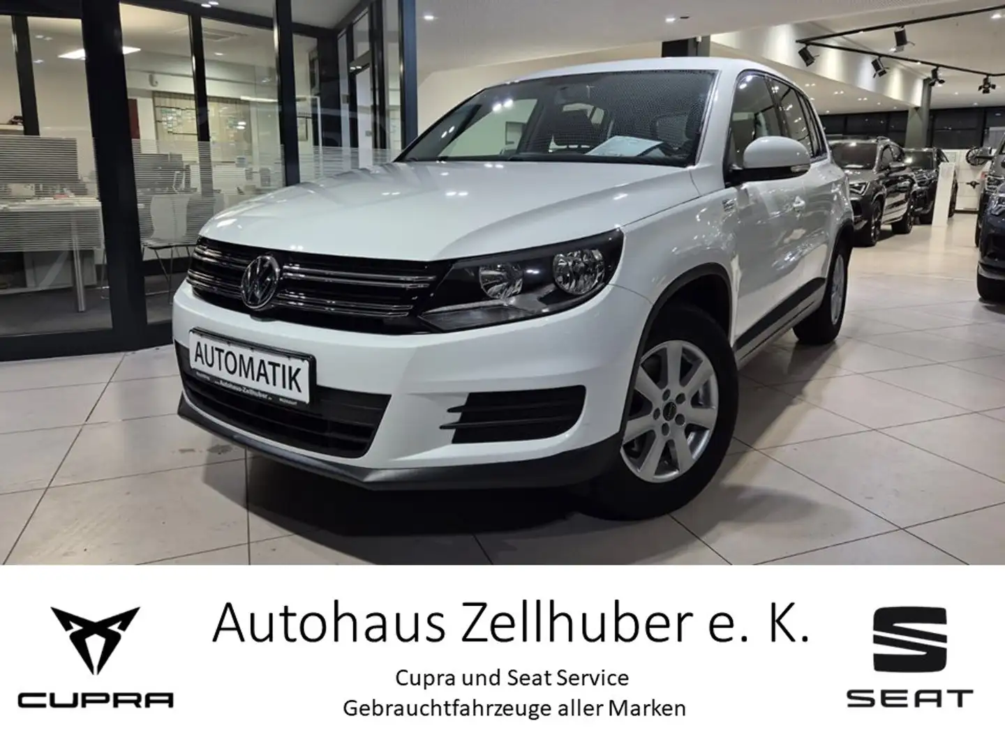 Volkswagen Tiguan 1.4 TSI DSG *WENIG KM*8-fach*Klima* Blanc - 1