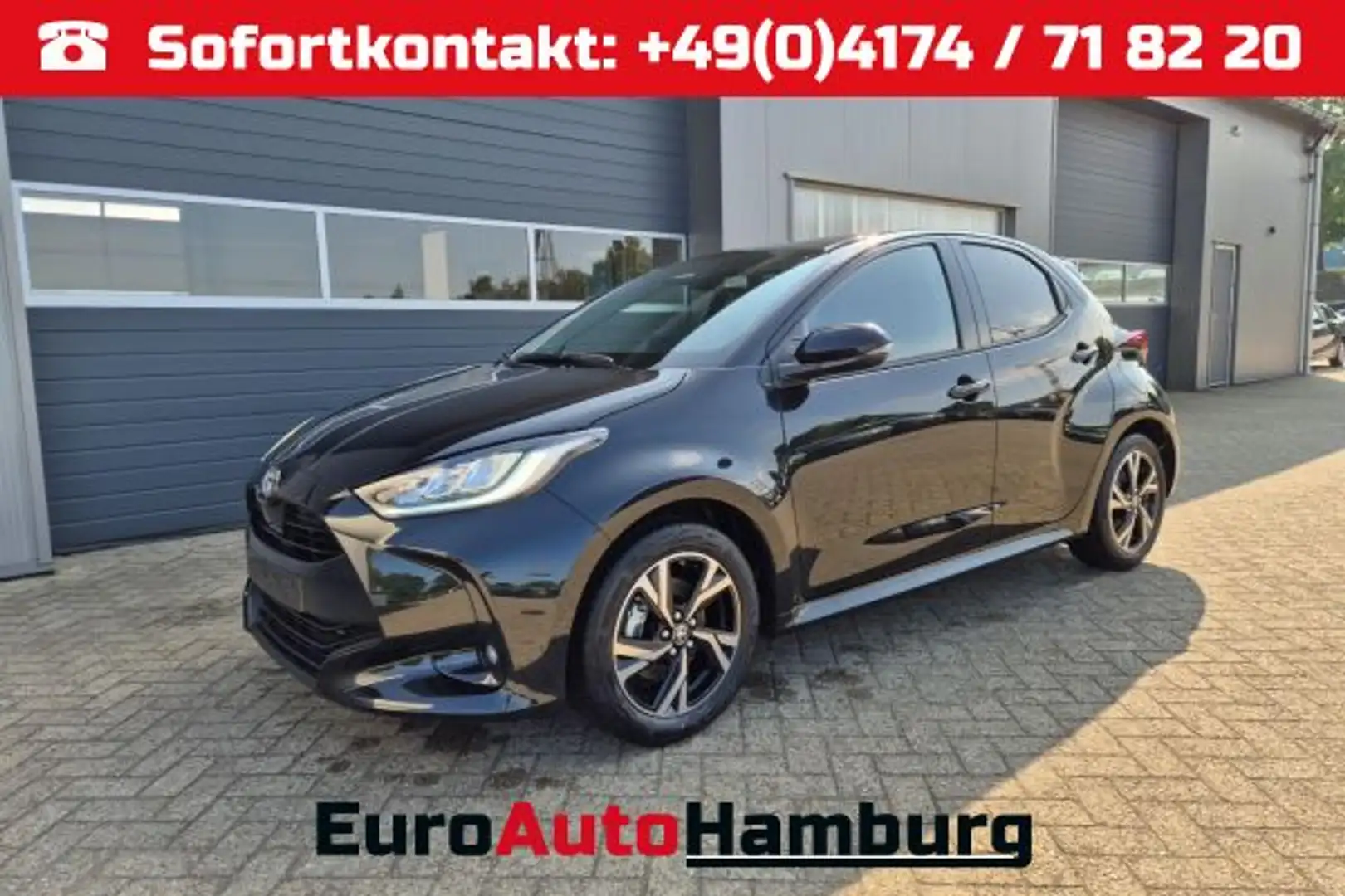 Toyota Yaris 1.5VVT-iE 116PS Automatik Teamplayer Klimaautomati Schwarz - 1