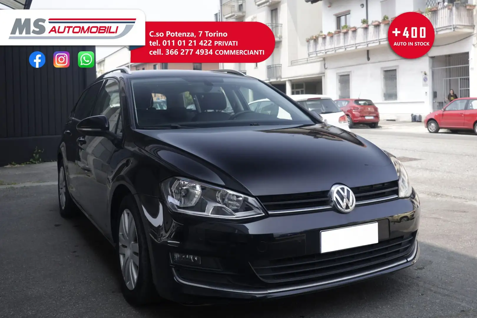 Volkswagen Golf Variant Variant 2.0 TDI Highline DSG BlueMotion Technolog Чорний - 1