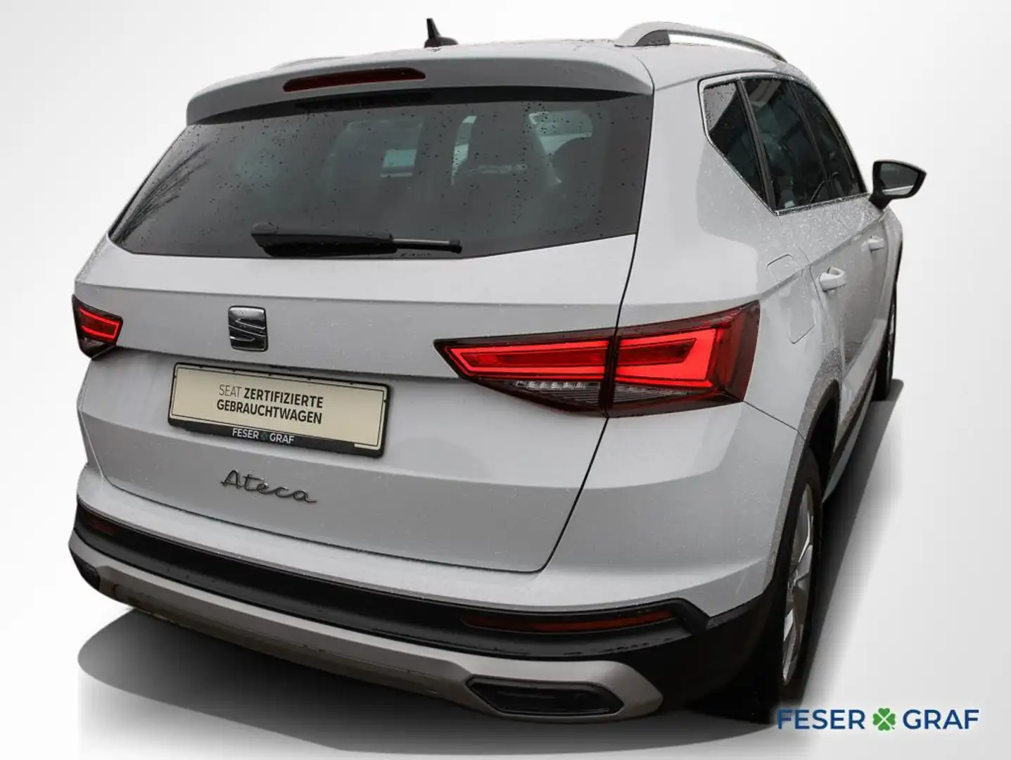 SEAT Ateca 1.5 TSI Xperience DSG ACC AHK Navi RüKa Weiß - 2
