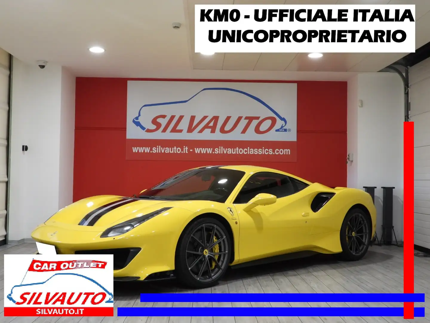 Ferrari 488 PISTA - UNICOPROPRIETARIO - KM0 (2020) Giallo - 1