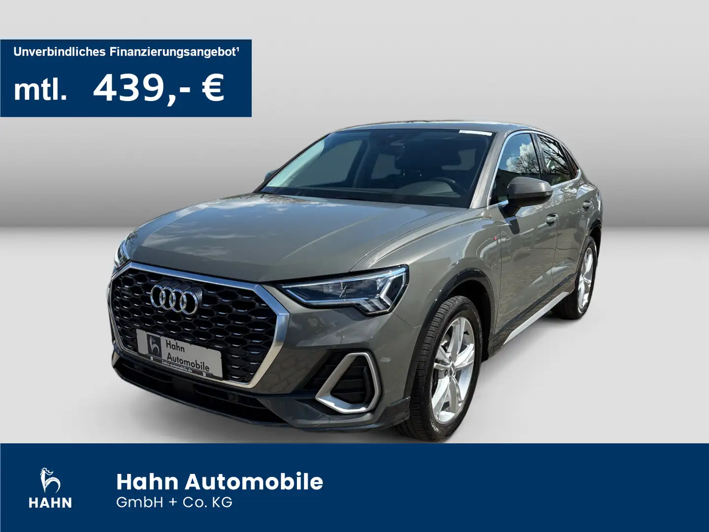 Audi Q3 45TFSI qu S-line AHK LED Navi Sitzh Gris - 1
