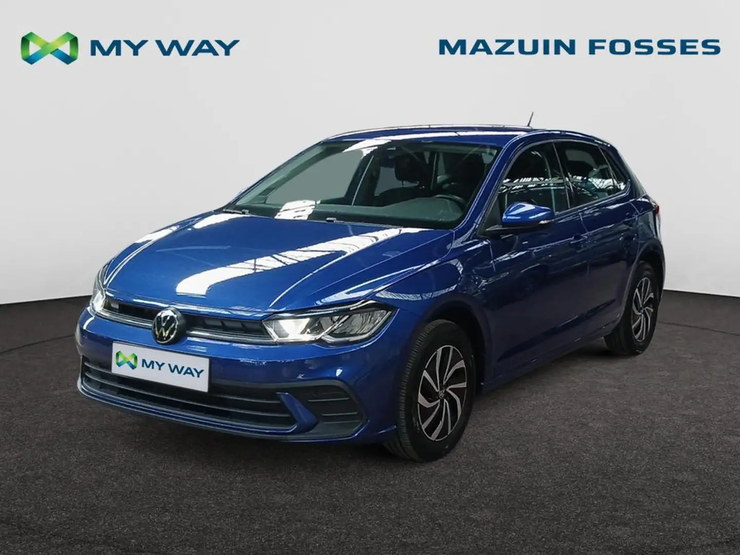 Volkswagen Polo Polo Life Business 1.0 TSI 70 kW (95 ch) 5 vitesse Blauw - 1
