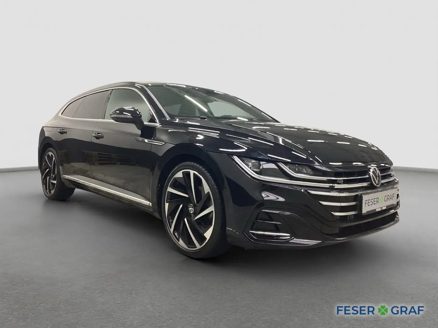 Volkswagen Arteon Shooting Brake R-Line TDI DSG 4M AHK H/K 360° IQ Schwarz - 2