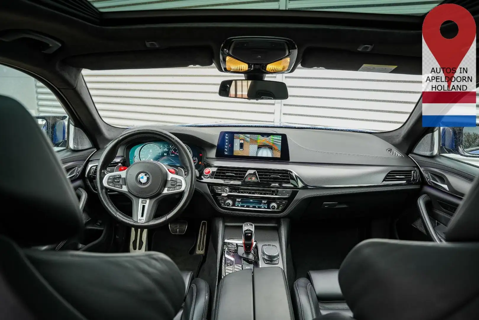 BMW M5 5-serie F90 Schiebedach Marina Blue 22'' Voss Blau - 2