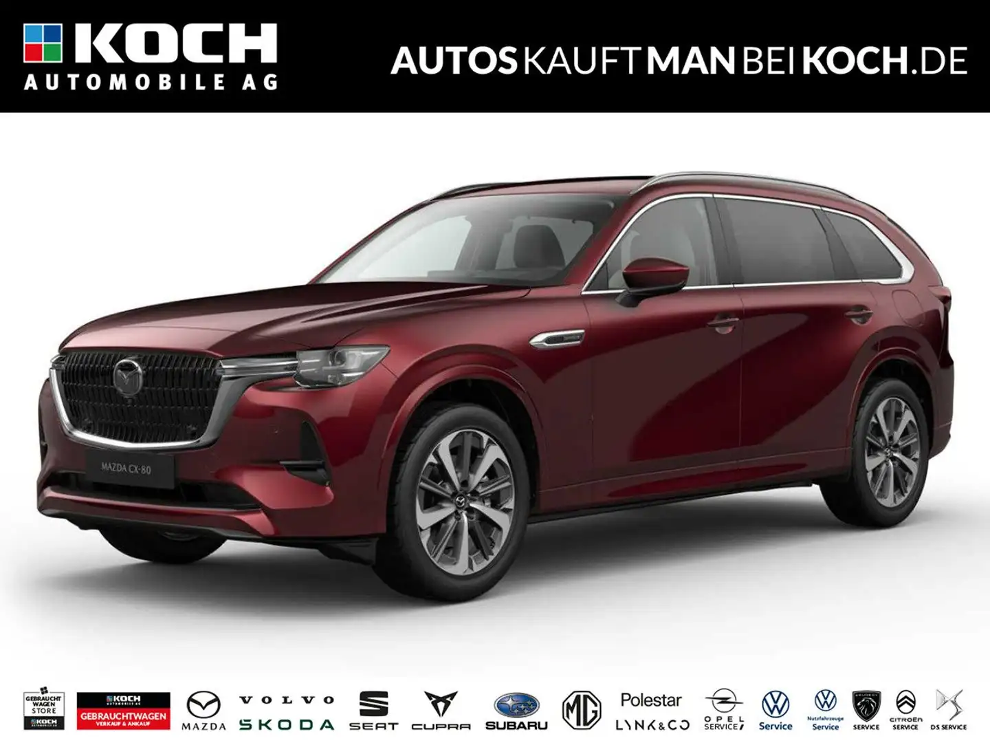 Mazda CX-80 5WGN 2.5L PHEV 327ps 8AT AWD Takumi Plus Rouge - 1