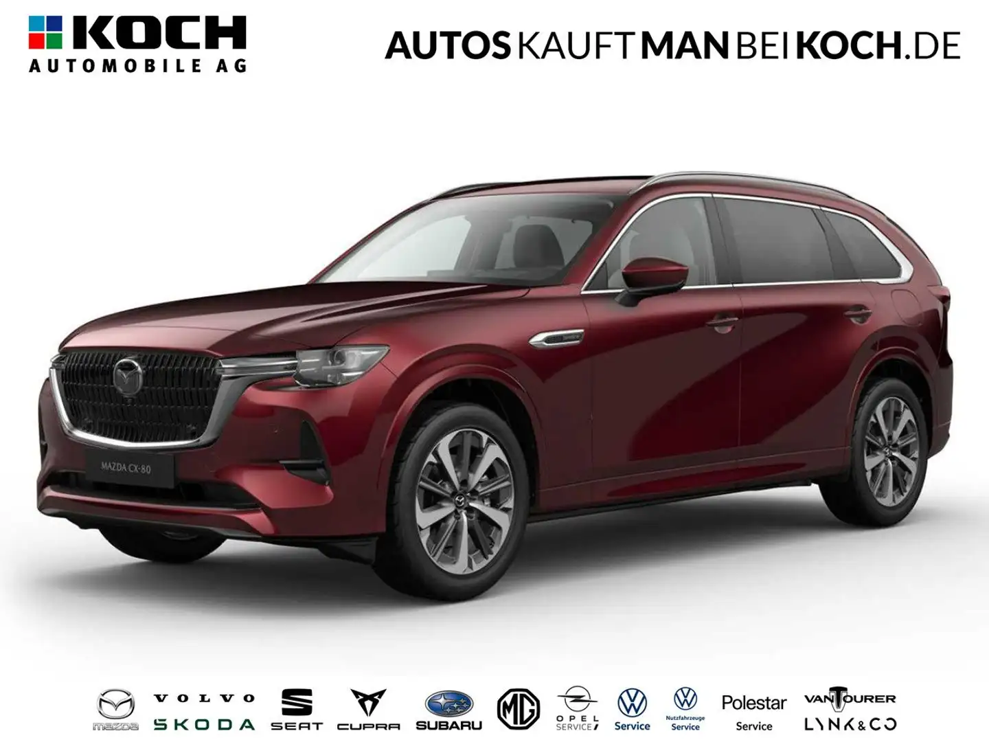 Mazda CX-80 5WGN 2.5L PHEV 327ps 8AT AWD Takumi Plus Rot - 1