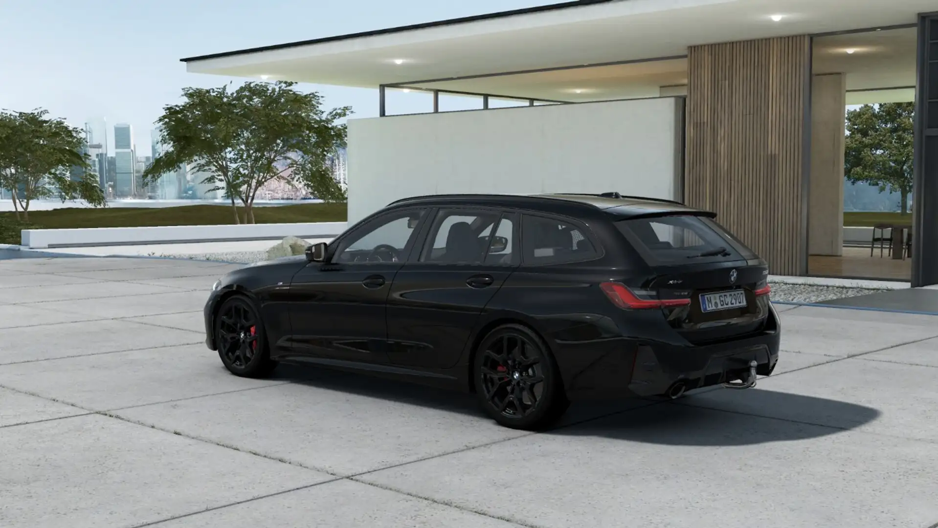 BMW 330 d xDrive Touring *Vorführwagenaktion** Fekete - 2