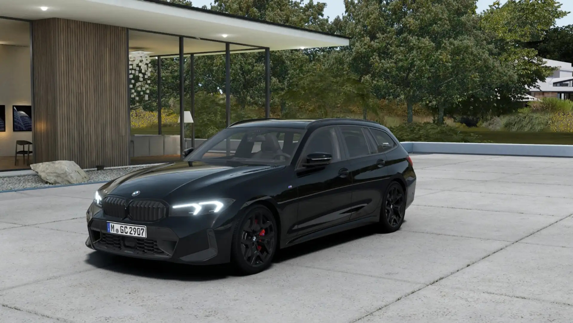 BMW 330 d xDrive Touring *Vorführwagenaktion** Fekete - 1