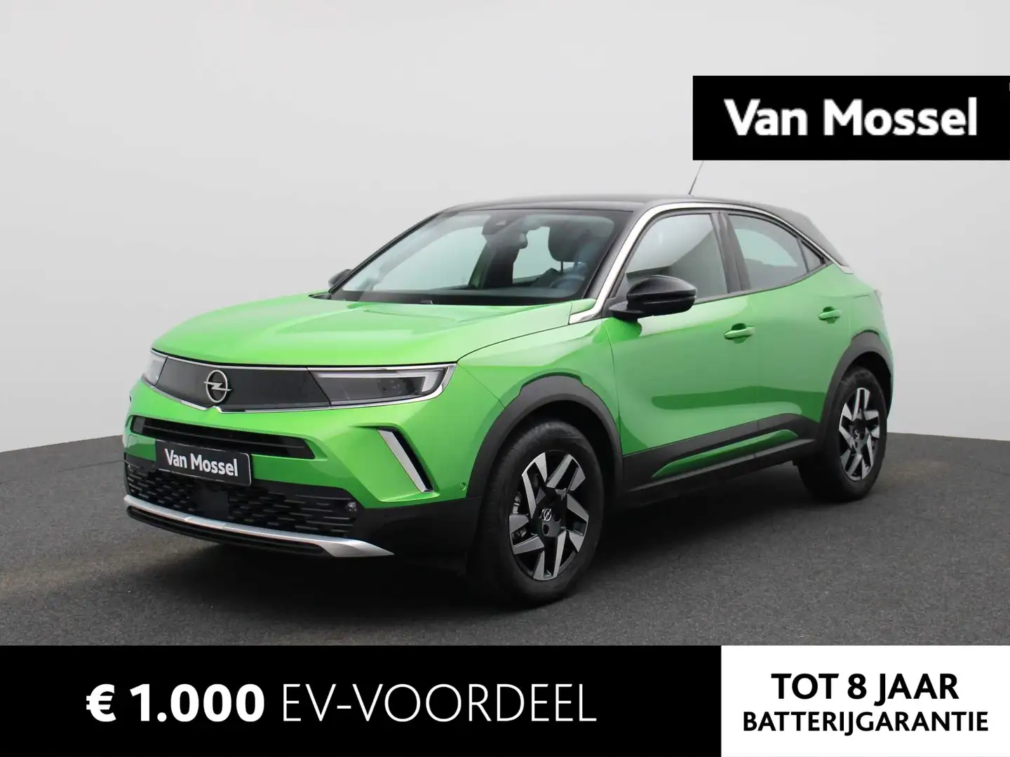 Opel Mokka-E Elegance 50-kWh | Navigatie | Climate Control | Li Groen - 1