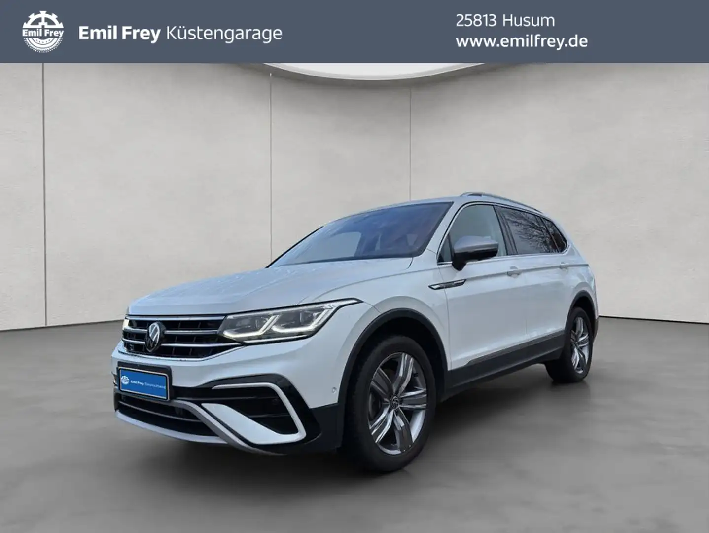 Volkswagen Tiguan Allspace 2.0 TDI SCR 4Motion DSG Elegance, Weiß - 1