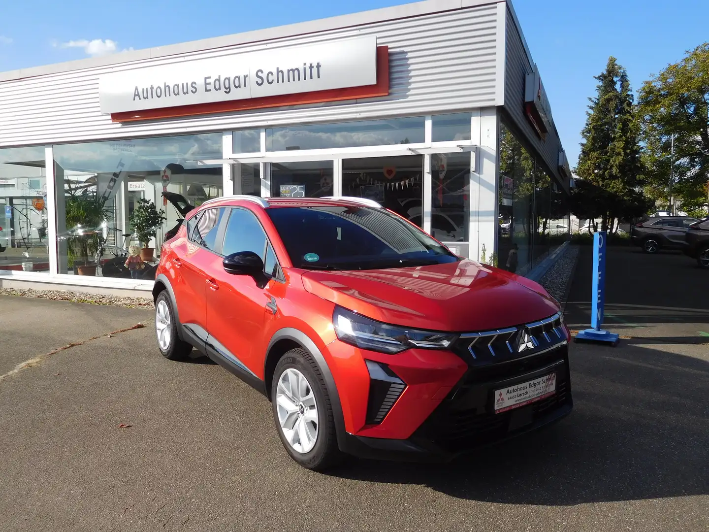Mitsubishi ASX ASX 1.3 Turbo Plus Automatik,Allwetter Rot - 1