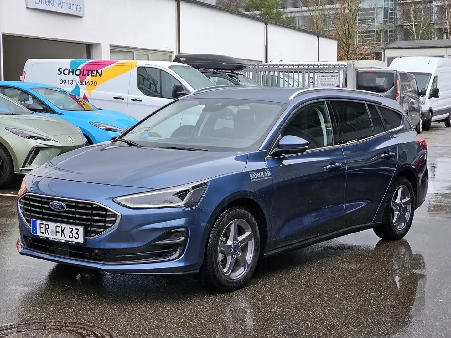 Ford Focus Focus Turnier TITANIUM X*Navi*Matrix*HUD*Kamera* Blau - 1