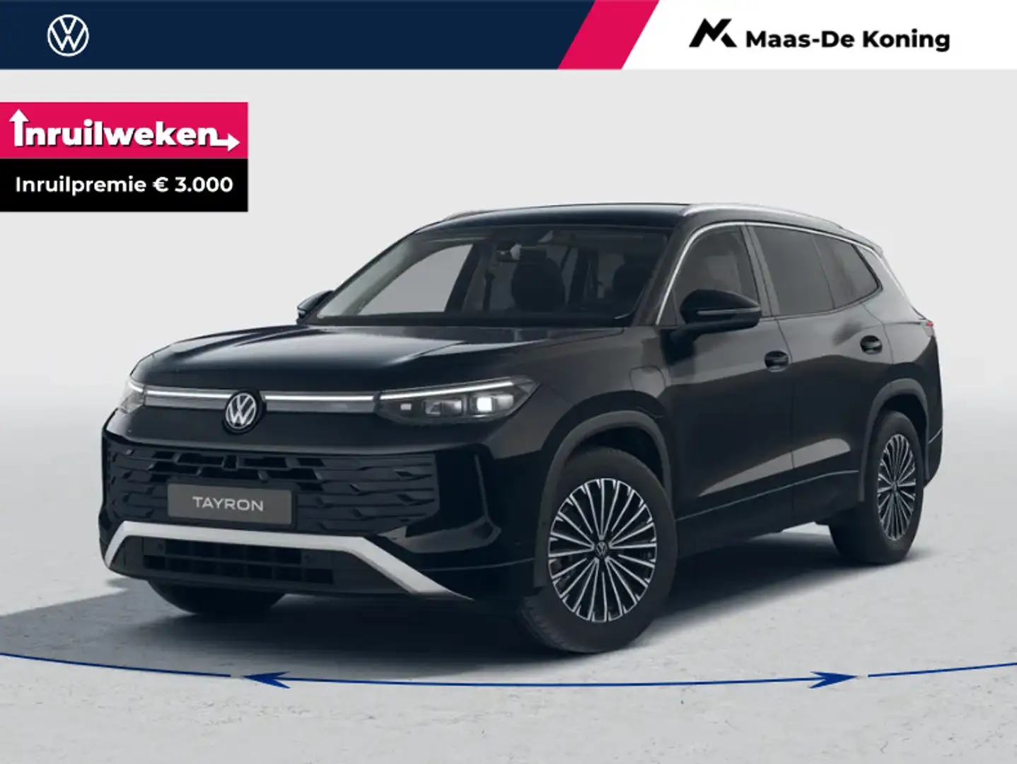 Volkswagen Tayron Life Edition 1.5 eHybrid 204 pk 6 versn. DSG ·  Tr Zwart - 1