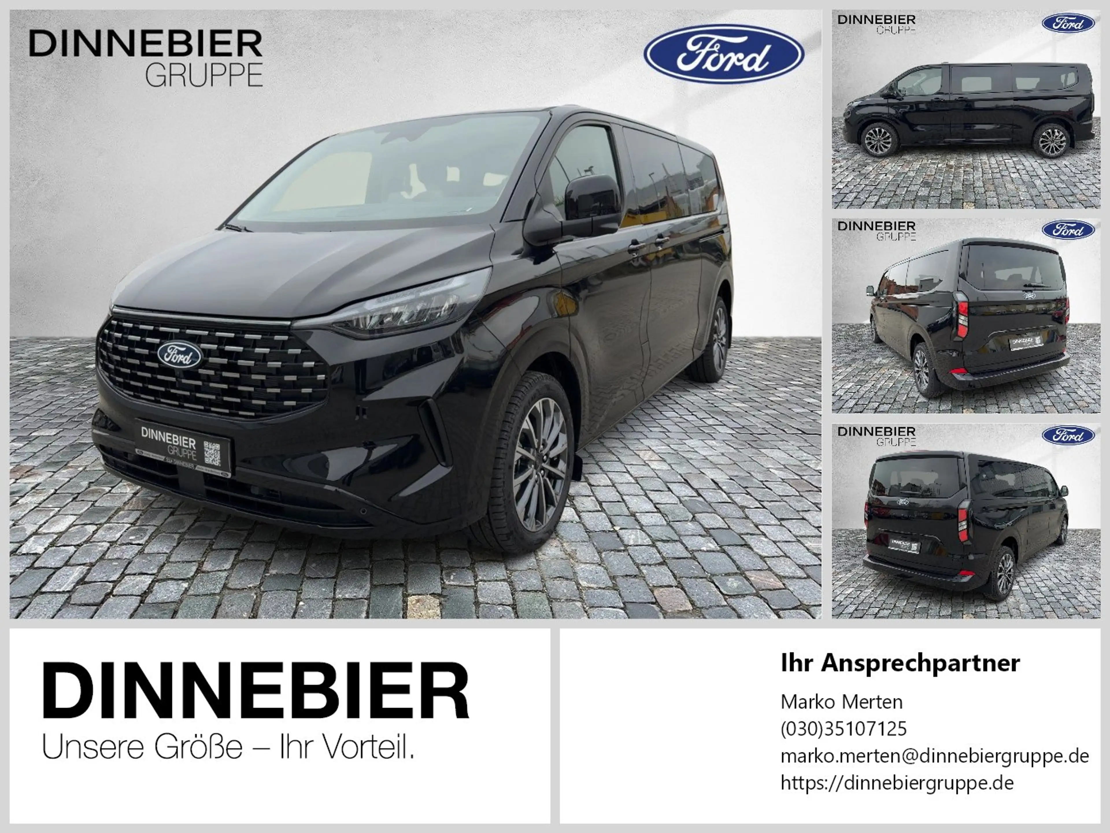 Ford Tourneo Custom Bus 320 L2 Titanium 125 kW AWD