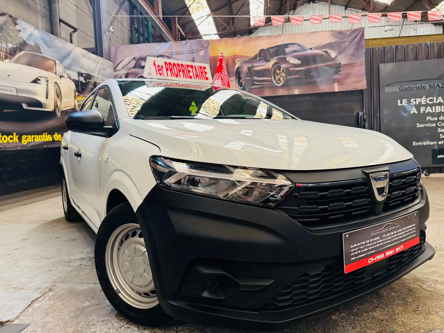 Dacia Sandero 1.2i Ambiance Blanc - 2