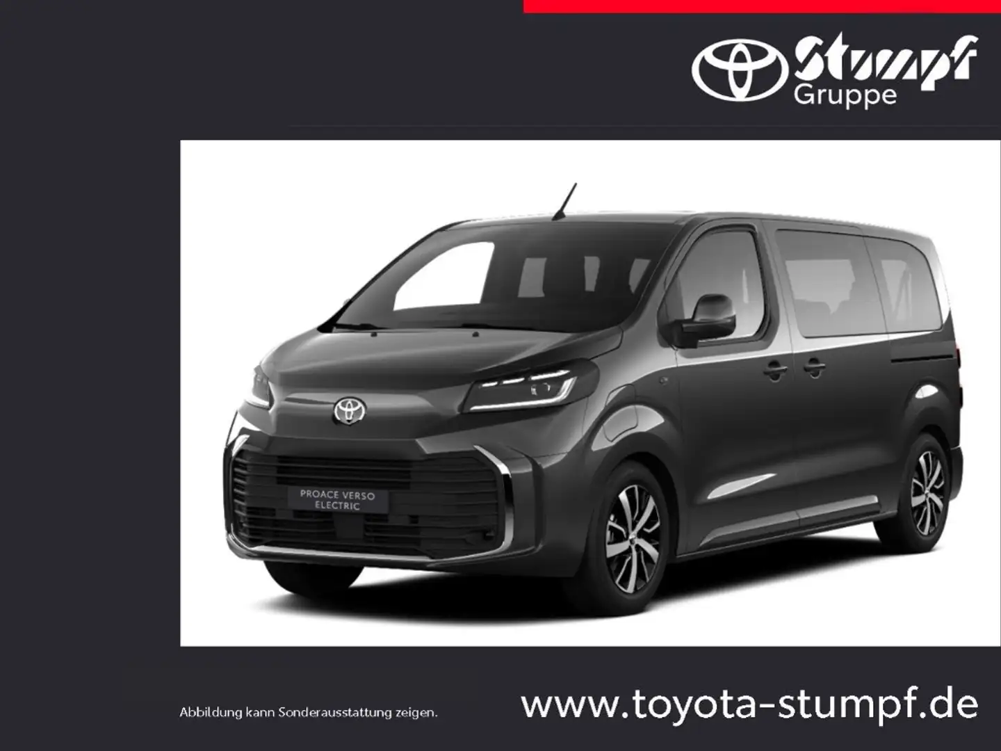 Toyota Proace Verso Electric 75 kWh L1  Teamplayer+Navi Šedá - 1