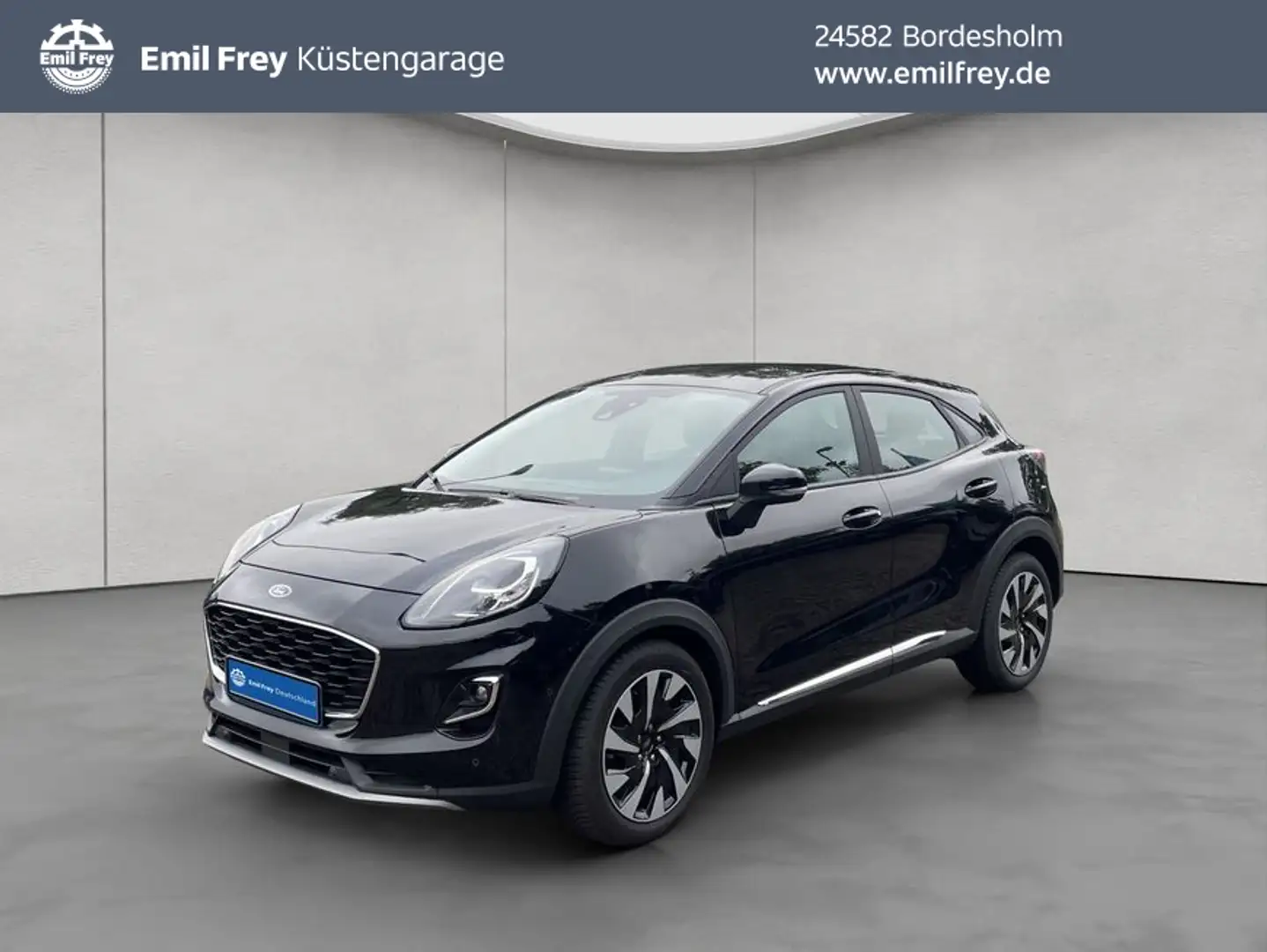 Ford Puma 1.0 EcoBoost Titanium KAMERA, NAVI, Tempoma Noir - 1