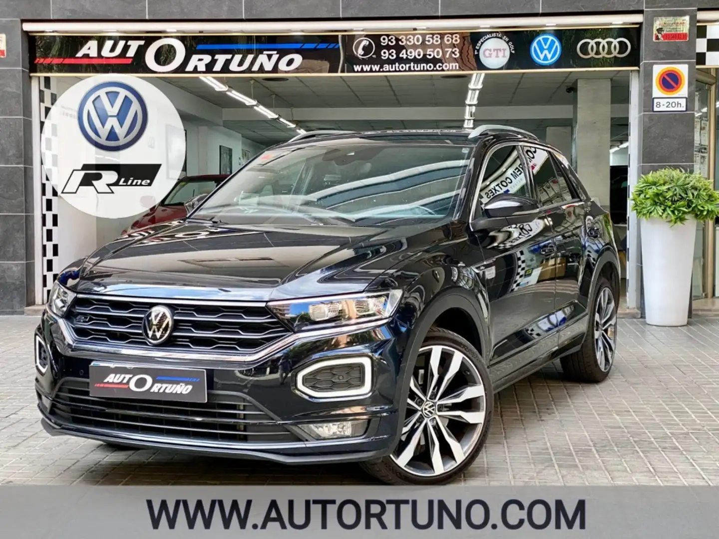 Volkswagen T-Roc 1.5 TSI Advance R-Line DSG7 Noir - 1