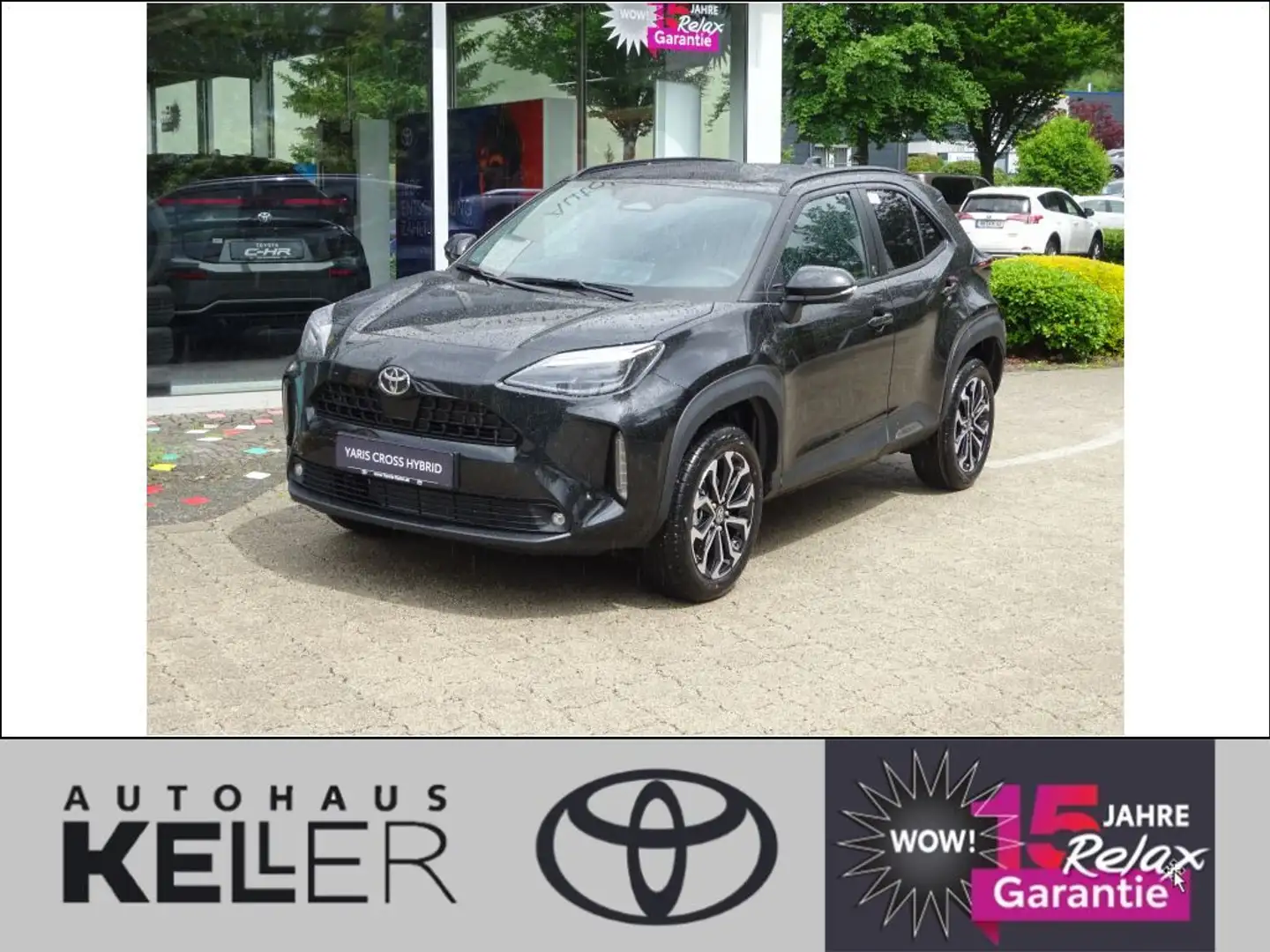 Toyota Yaris Cross Hybrid 130 1.5 VVT-i Teamplayer Schwarz - 1