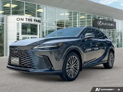 Gray 2026 Lexus RX SUV / Crossover 8-Speed Automatic