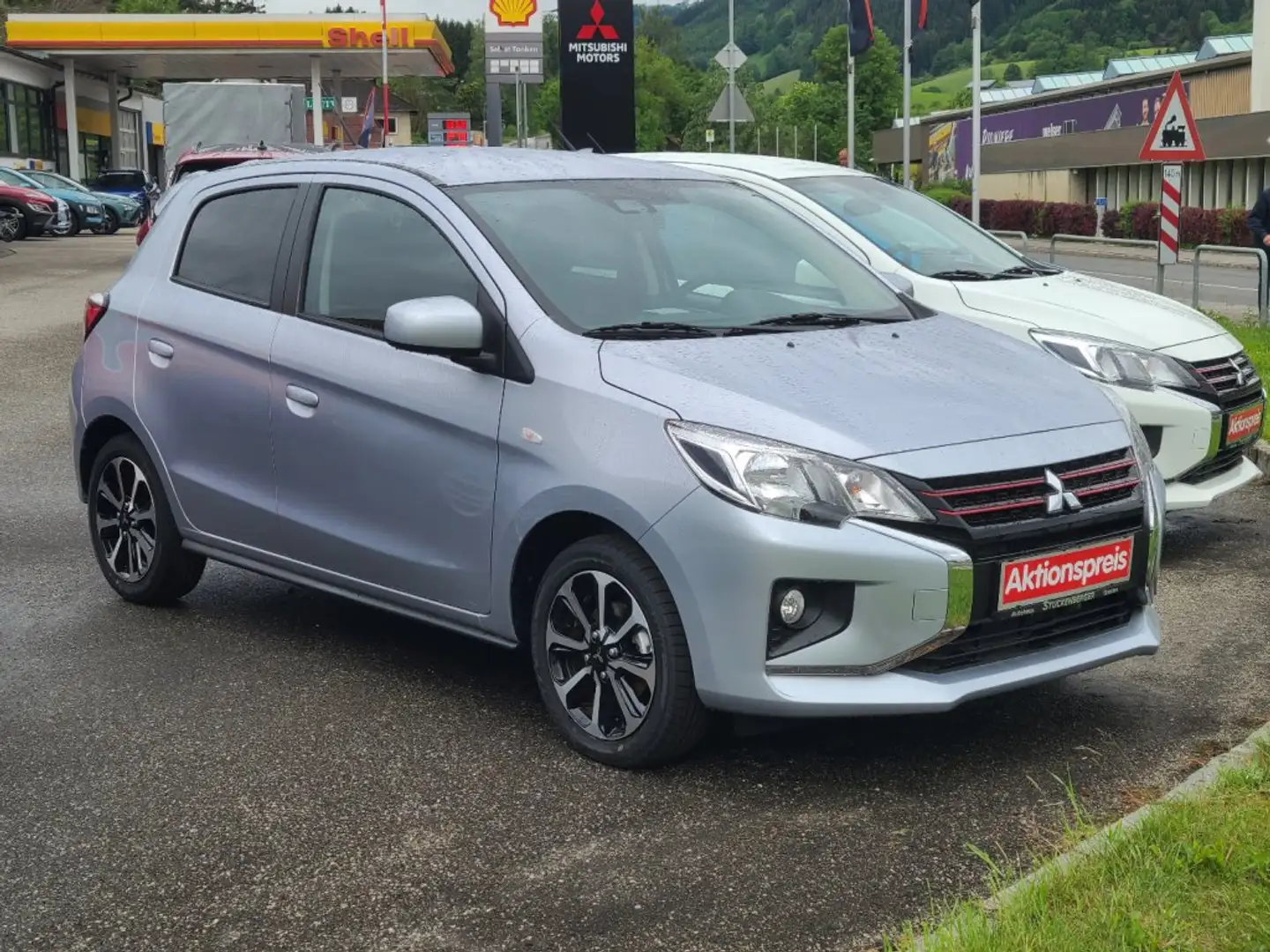 Mitsubishi Space Star 1,2 Invite AS&G SDA 24 Silber - 1