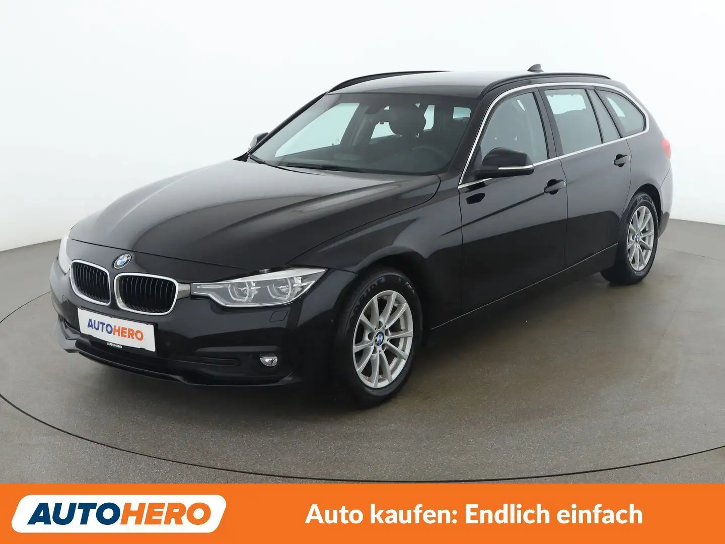 BMW 318 318d Advantage Schwarz - 1