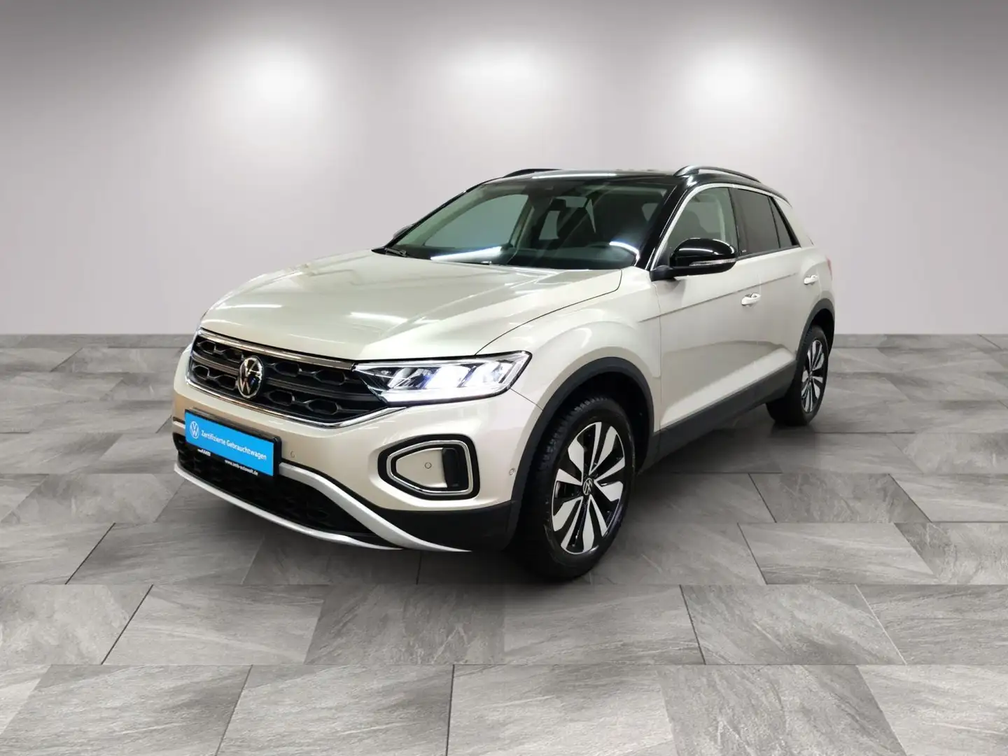 Volkswagen T-Roc Move 1.5 TSI AHK/LED/Nav/Standhzg/11.29Gar Beige - 2