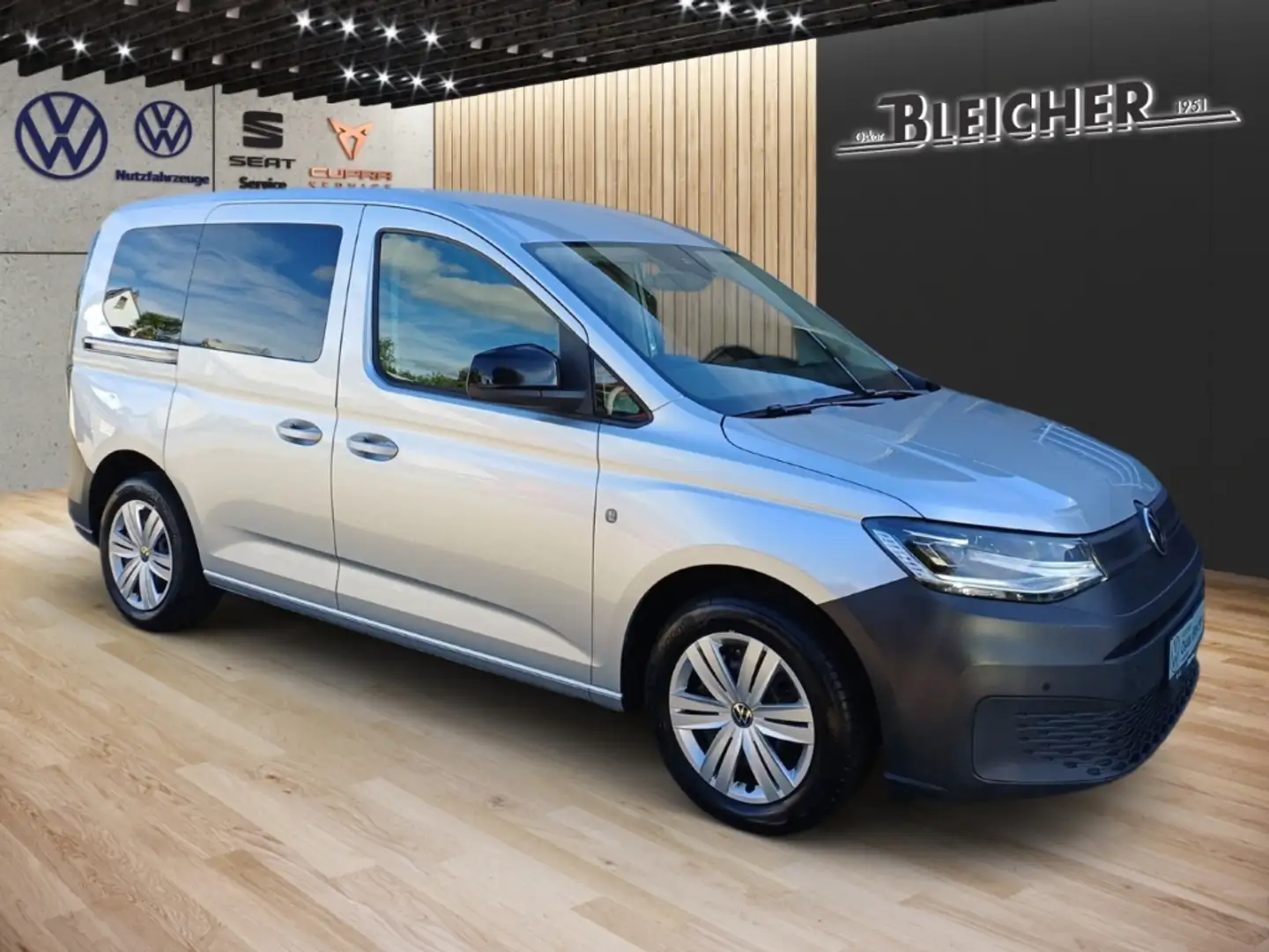 Volkswagen Caddy Basis 2.0 TDI    AHK+Rückfahrkamera+Navi Argent - 2