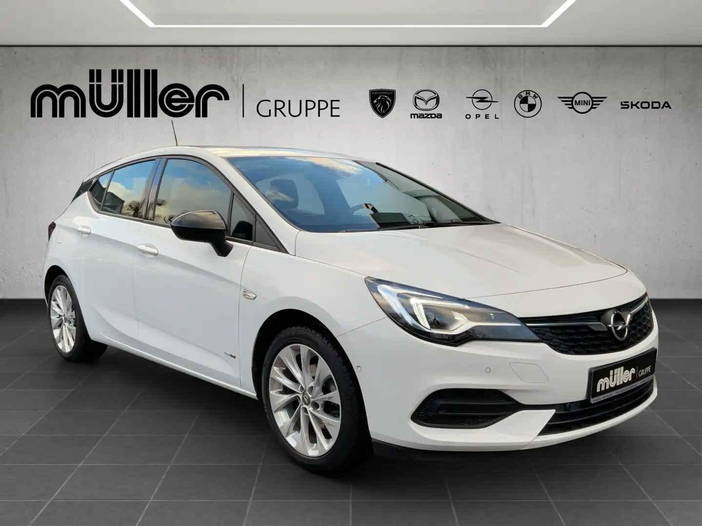 Opel Astra Design Tech Weiß - 2