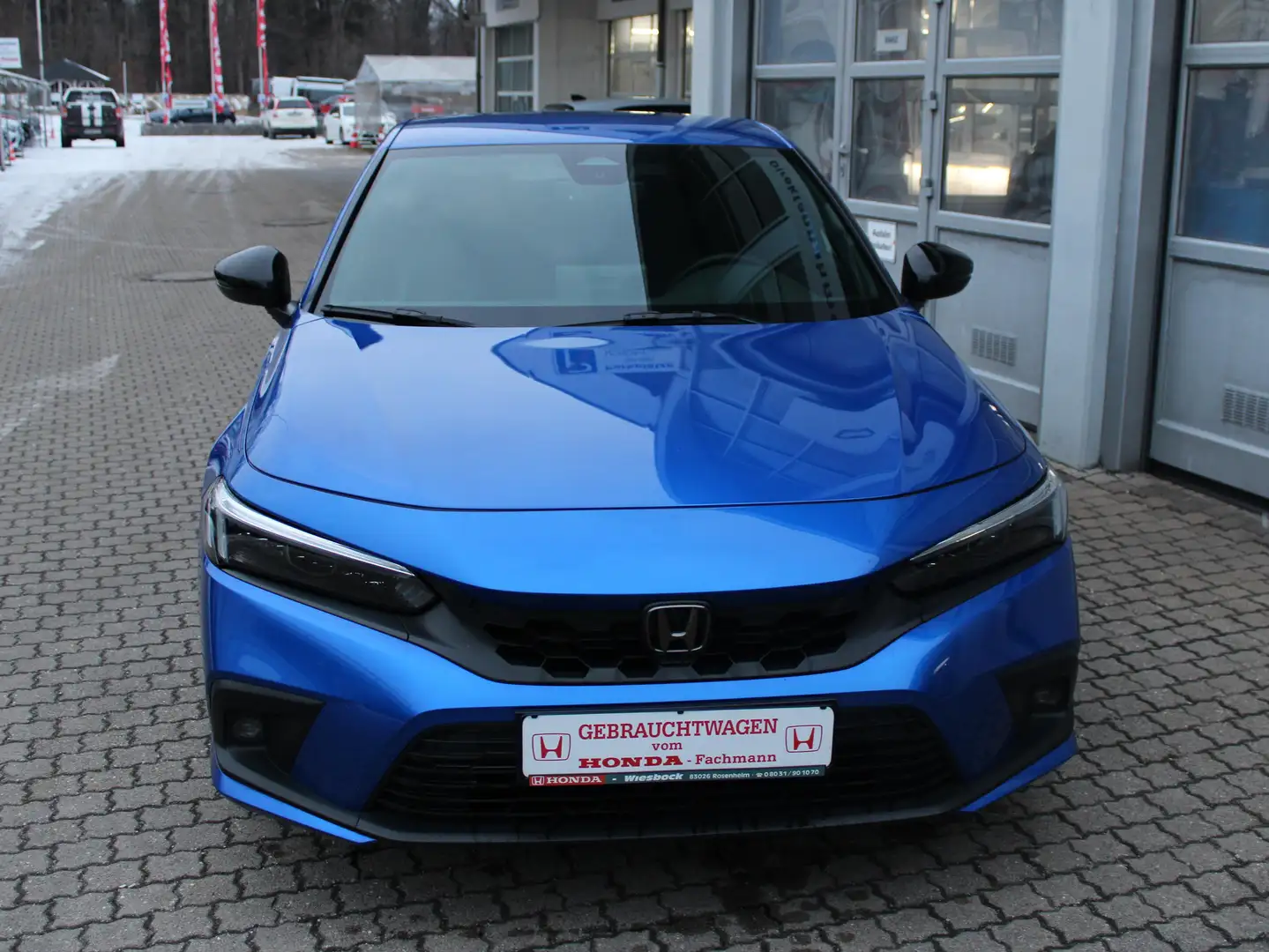 Honda Civic e:HEV Sport Bleu - 1