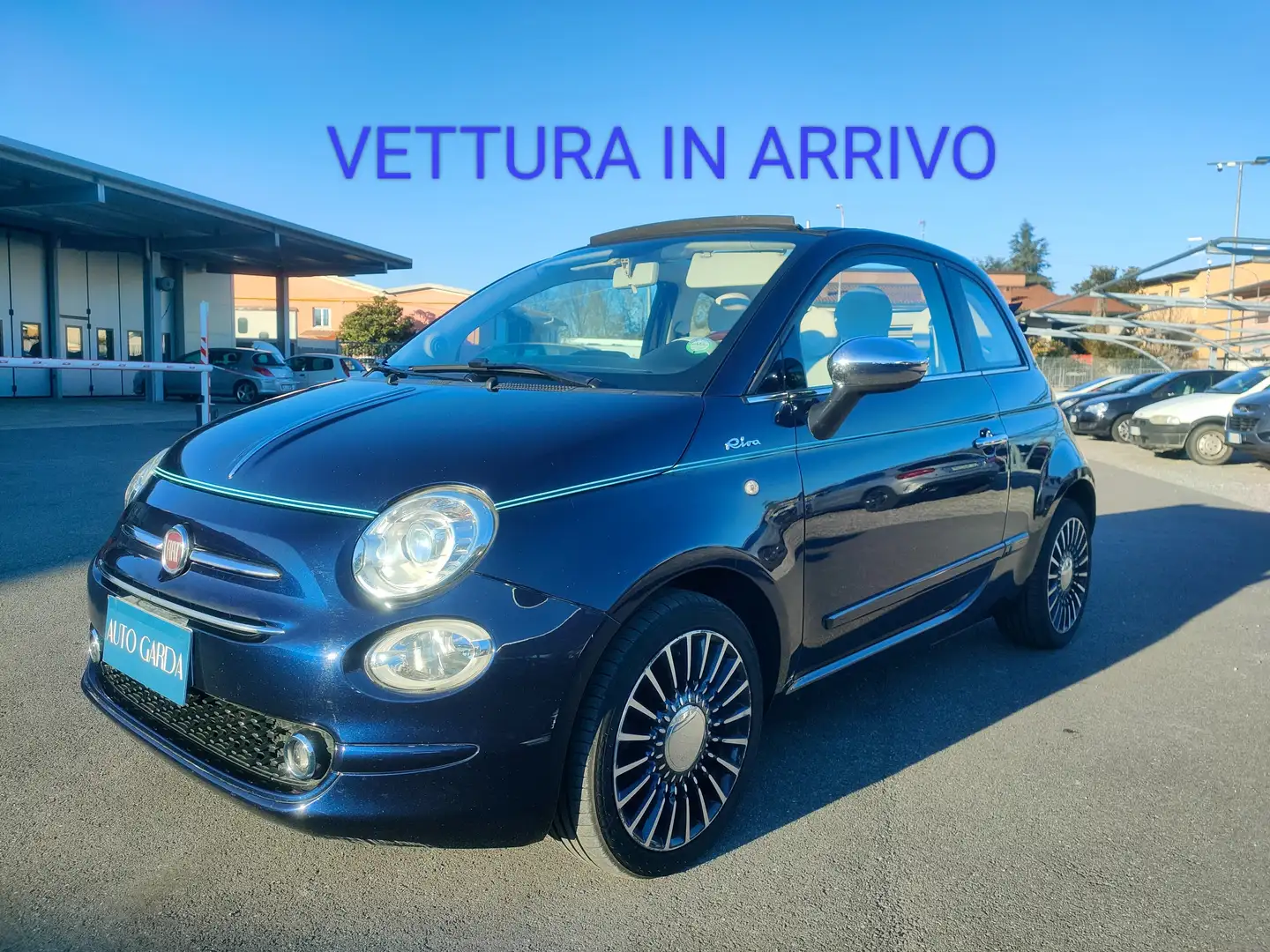Fiat 500C III 2017 1.3 mjt Riva 95v Blu/Azzurro - 1