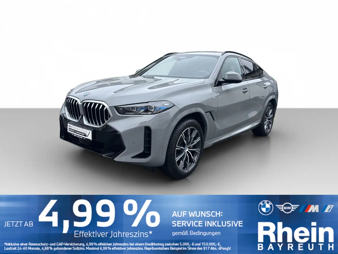 BMW X6 xDrive30d M Sport Standheiz. AdapLED AHK GSD Stand Gris - 1