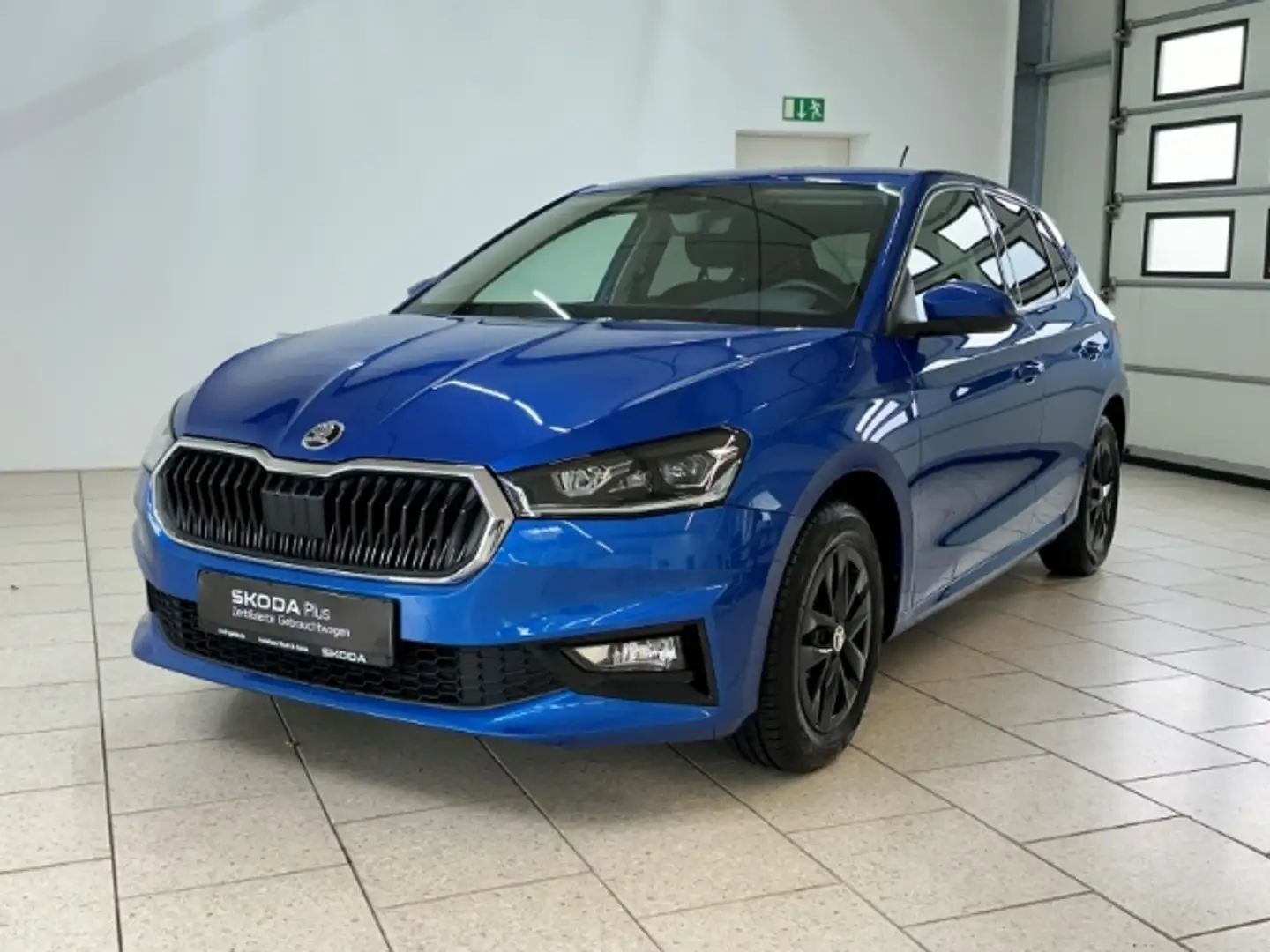 Skoda Fabia Style 1.0 TSI DSG SHZ PDC Freisprech DAB Blau - 2