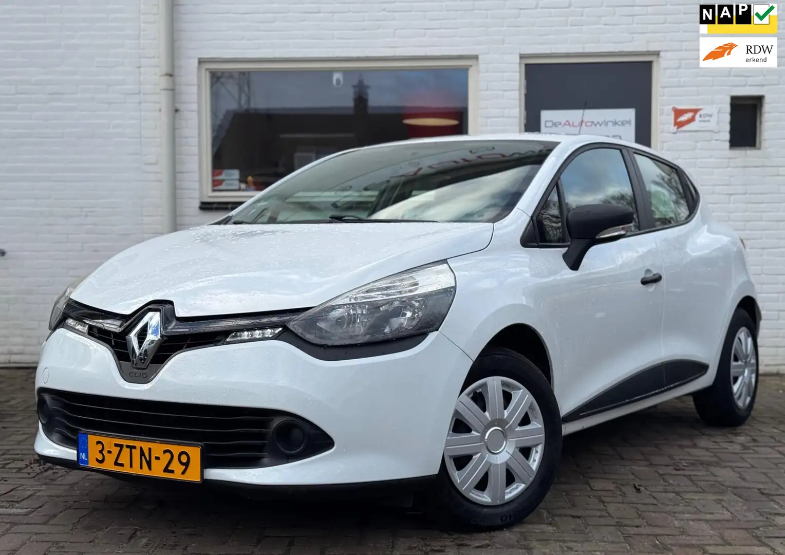 Renault Clio 0.9 TCe Authentique Airco Blanc - 1