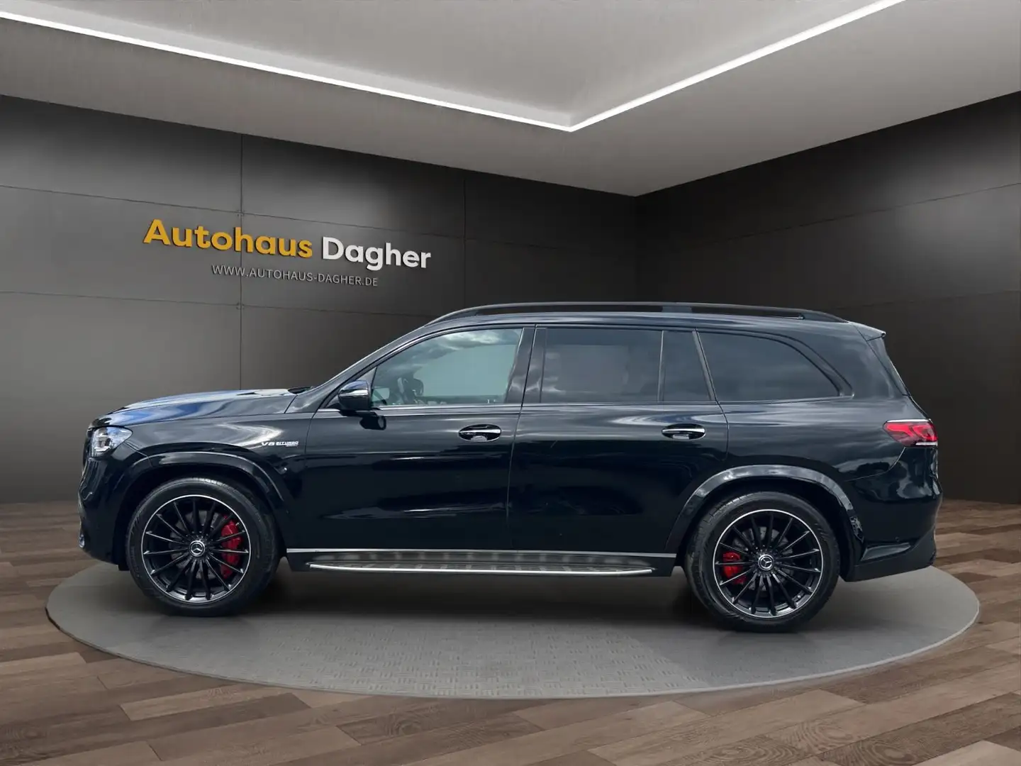 Mercedes-Benz GLS 63 AMG GLS  AMG 4Matic+TV+Panorama+AHK+Bumaster Schwarz - 2