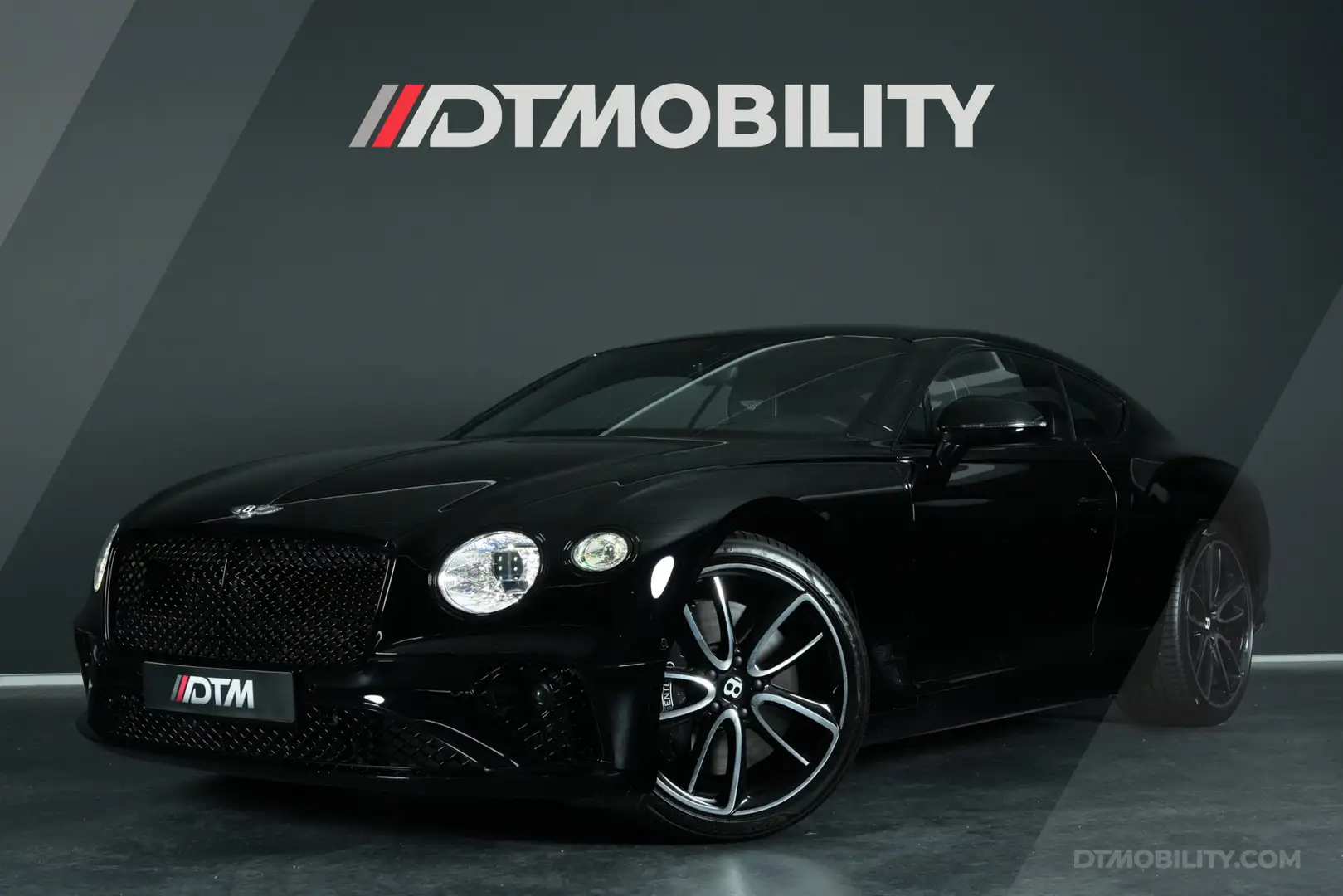Bentley Continental GT 6.0 W12 | Massage | 360 | Lederen Hemel | Apple Ca Schwarz - 1
