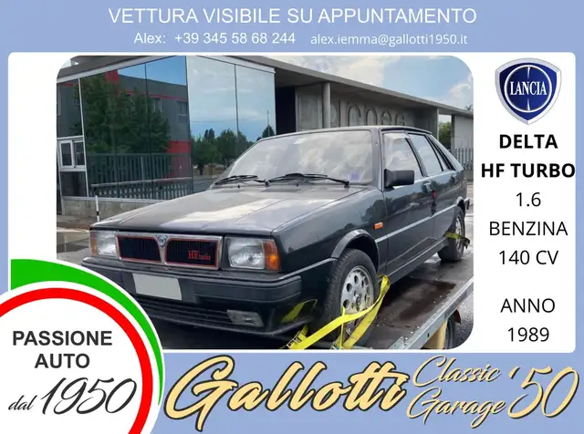 Lancia Delta HF Turbo 1.6 benzina 140cv