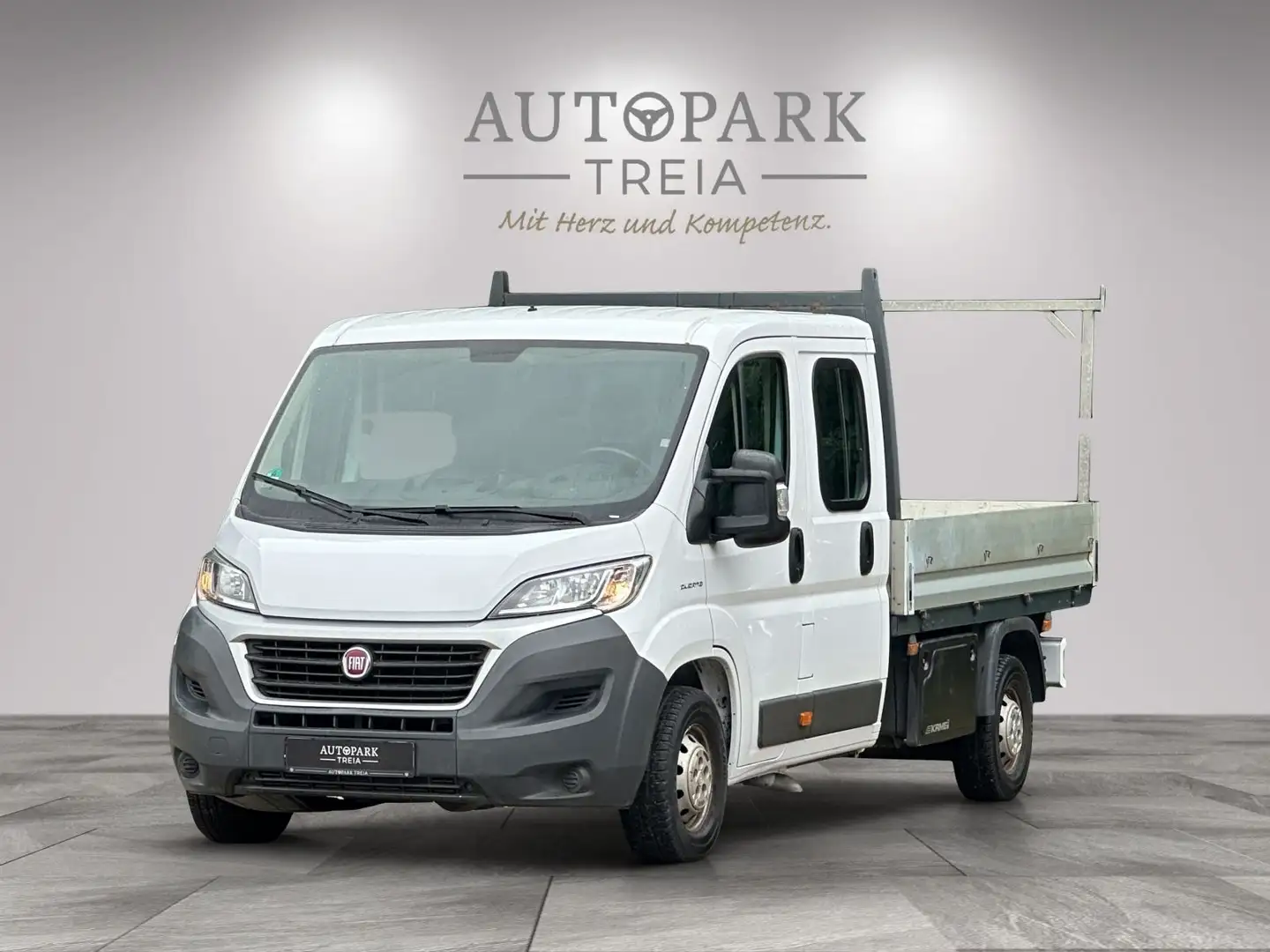 Fiat Ducato Pritsche Doppelkabine L4 ( 7SITZ-AHK ) Weiß - 1