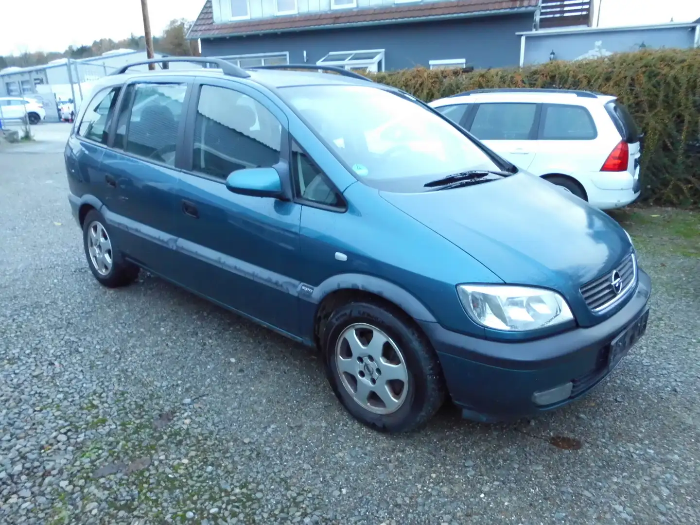 Opel Zafira 2.0 DTI Elegance 7 sitzer klima Bleu - 2